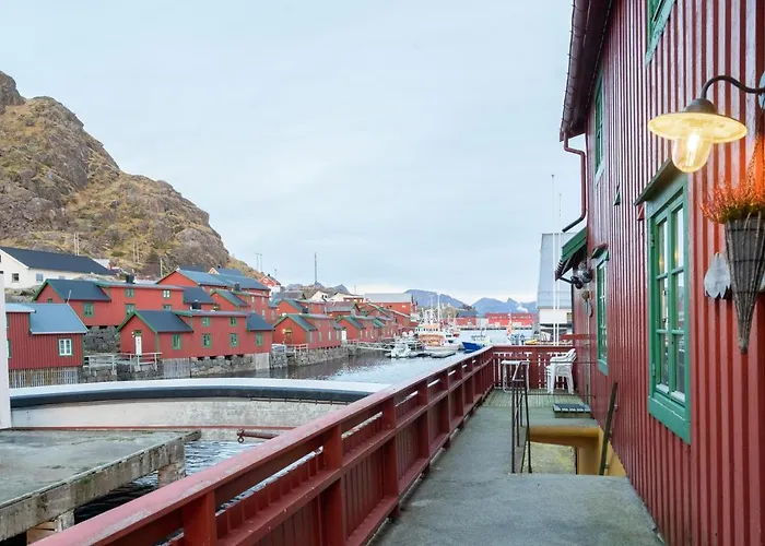 Lofoten- Fishermans Logde With The View Casa de Férias
